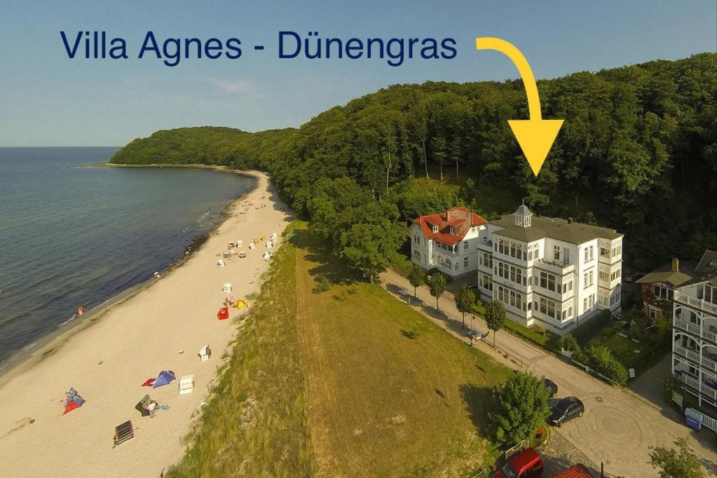 Villa Agnes Mit Meerblick-Loggia In Top Lage Am Strand - Duenengras Binz Ngoại thất bức ảnh